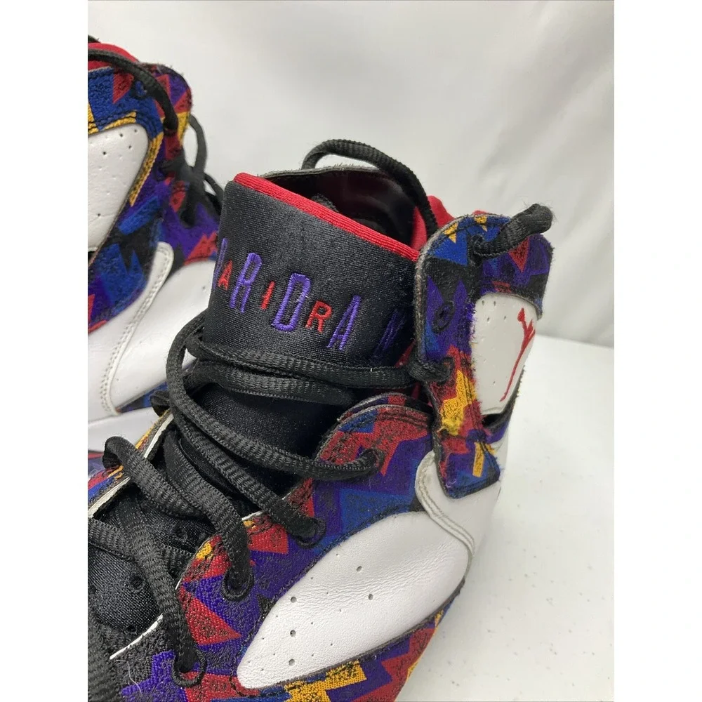 Nike Jordan 7 Retro Sneakers Men Size 13 Nothing But Net 2015 Y2K Shoes